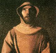 Francisco de Zurbaran st, francis oil painting on canvas